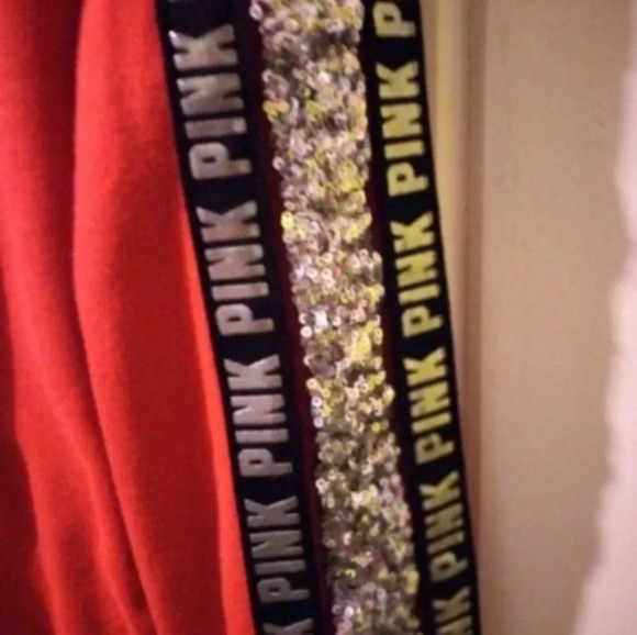 Vs pink bling iridescent dog hoodie X-small EUC - Picture 3 of 6